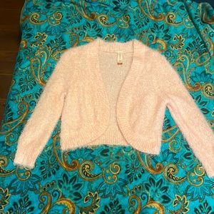 Womens small crop top sweater